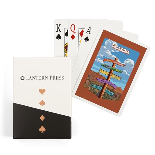 Lantern Press Oklahoma, Naipes Póker 52 Cartas