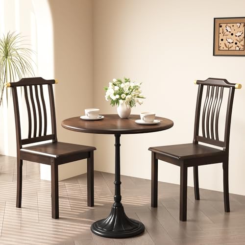 ENPKLUTE Solid Wooden Dining Chairs