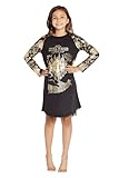 Intimo Big Girls' Harry Potter Marauders Map Raglan Nightgown (8)