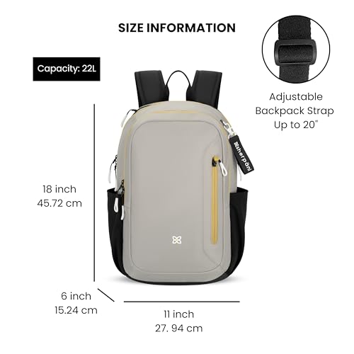 Image of Sherpani Getaway, Casual Daypack Backpacks, Laptop Backpack, 22L Travel Backpack for Women, Travel Gift, Fits 15'' Laptop, RFID Protection (Wasabi Stone)