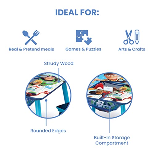 Delta-Children-Kids-Table-and-Chair-Set-With-Storage-2-Chairs-Included-Ideal-for-Arts-Crafts-Snack-Time-Homeschooling-Homework-More-DisneyPixar-Toy-Story-4 Delta Children Kids Table and Chair Set With Storage 2 Chairs Included Ideal for Arts Crafts Snack Time Homeschooling Homework More DisneyPixar Toy Story 4