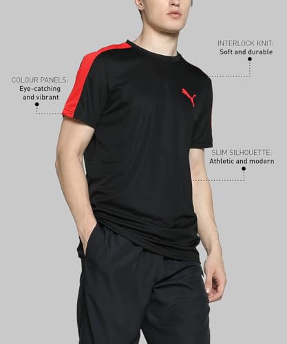 Image of Puma Men Cotton Printed Classic Fit Tees