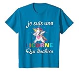 T-shirt licorne cadeau pour filles