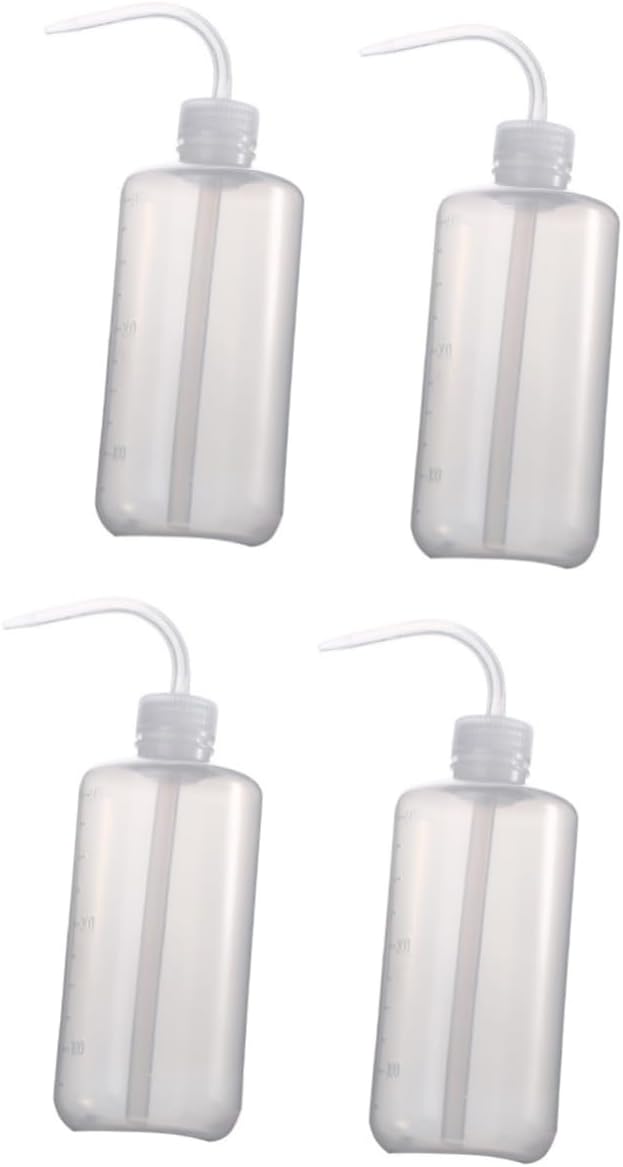 balacoo 4pcs Plastic Water Bottle for Bird Cages Water Dispenser for Parrots Canaries and More Safe Easy to Use Capacity Bird Watering Supply