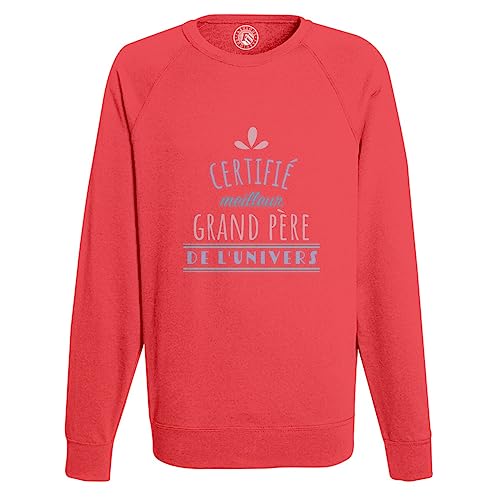 Sweatshirt Homme Certifié Meilleur Grand-père de l'univers pour Noël et fête