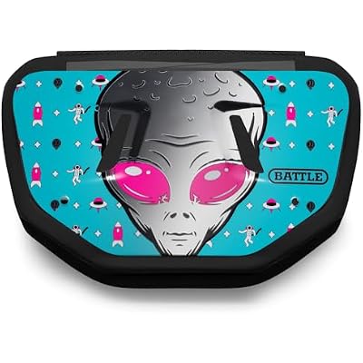Battle Sports Novelty Football Back Plate Hard Shell Lower Back Protector with Contoured Foam for High-Impact Protection for Youth, Kids and Adults
