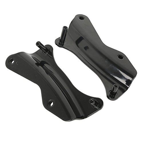 XMT-Motor 4-Punkt Docking Hardware Kit Geeignet für Harley Touring Road King Street Glide ab 2014 Schwarz