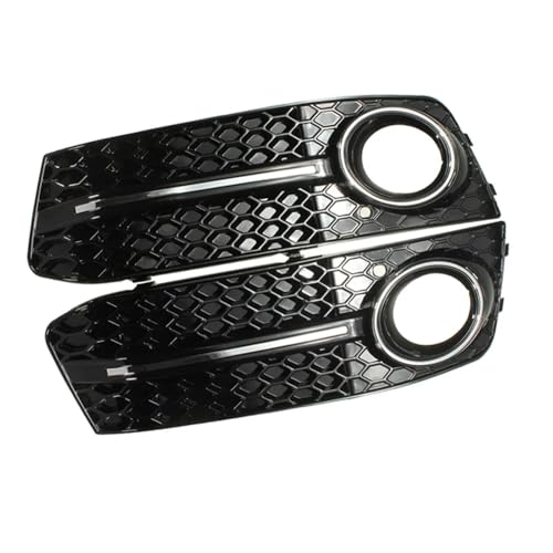 Parrilla de lámpara antiniebla de coche A4 B8 RS4 2008-2012, rejillas de parachoques delantero