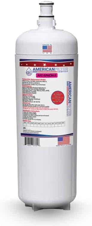 AFC Brand Model # AFC-APHCM-S, compatible con 3M (R) HF60-S Filtro de Repuesto de Cartucho de Filtro de Agua