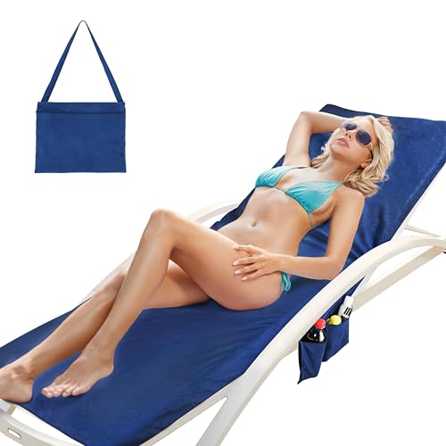 Catalonia Beach Lounge Chair Towel Cover - 78 x 31