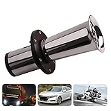 AOLIHAN Ahooga Air Horn Antique Vintage Classical Old Car Horn 12v OOGA Horn for Any 12V Vehicles (Silver Strange sound horn)