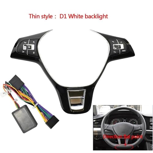 Commande multifonction au volant interrupteur audio téléphone VW Golf 7 Polo - 2