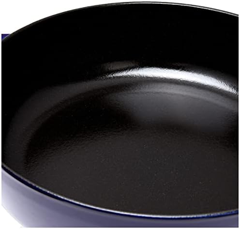 STAUB 40511-476-0 Cast Iron Chistera, Dark Blue, 28 cm