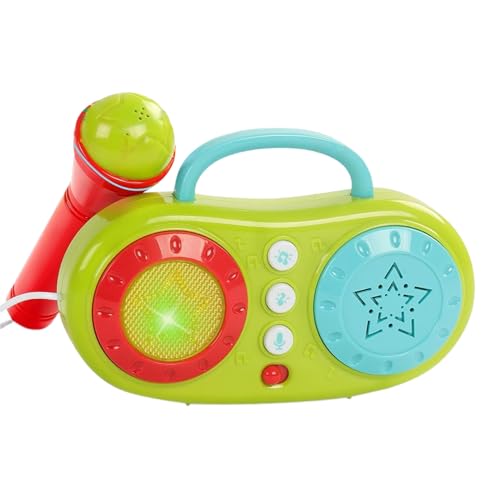 Microphone de chant karaoké enfant pour animer les fêtes d'anniversaire et après-midis de jeu