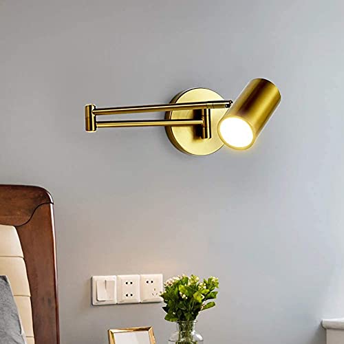 Applique de lit orientable pour lire sans fatigue avec long bras de lecture