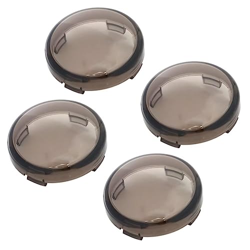 4 Pcs Smoke Turn Signal Lens Cover For Harley-Davidson Sportster 883 Low XL883L 2005-2010
