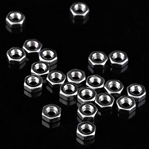 340 Pcs Hex Socket Screws, M3 Bolt and Nuts Set, Stainless Steel SS304 Button Head Hex Socket Screw Bolt Nut Assortment Kit - Image 3