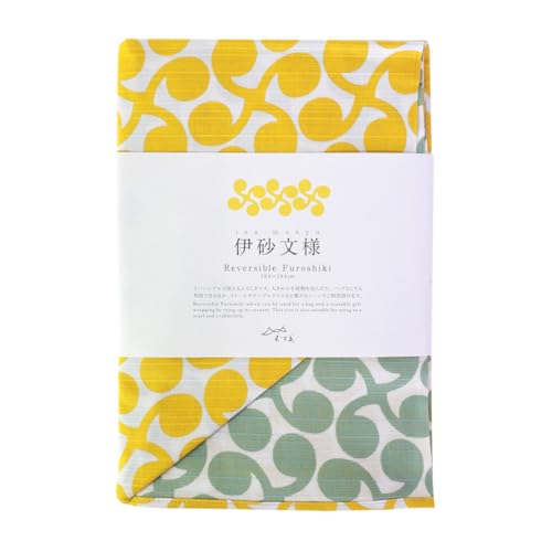 風呂敷 ふろしき 三巾 伊砂文様両面 104cm 大きめ リバーシブル 包み 綿100% 大判 慶事 仏事 一升餅 スリング かわいい 日本製 梅 菊 新芽 松 結 桜 椿 エコバッグ テーブルクロス 着物包み 国産 普段使い おしゃれ ギフト お祝い(5