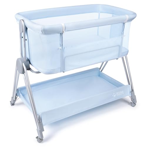 KOOLABABY Baby Bedside Sleeper - Bassinet & Bedside Crib