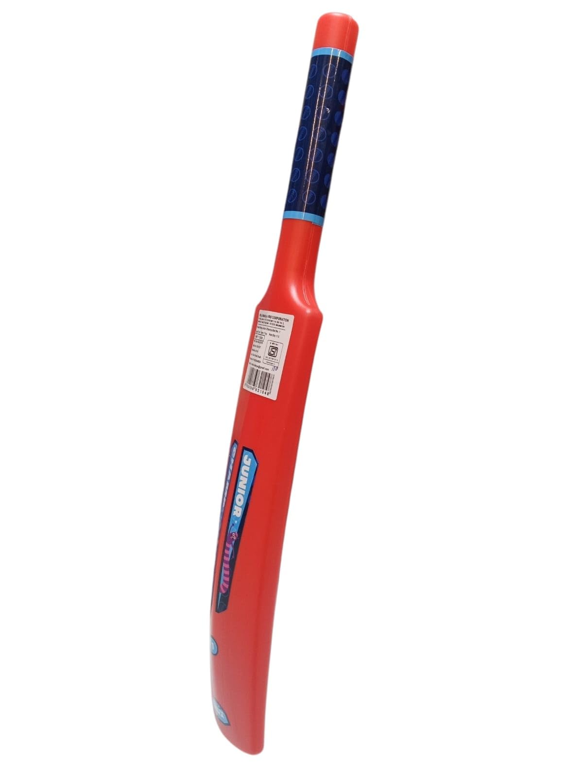 Junior Champ Plastic Cricket Bat and Ball Set for Kids (Size 1, Red) | Lightweight Durable Cricket Kit for Toddlers, Boys & Girls Age 3-6 Years | Ideal for Indoor & Outdoor Active Play-image-14