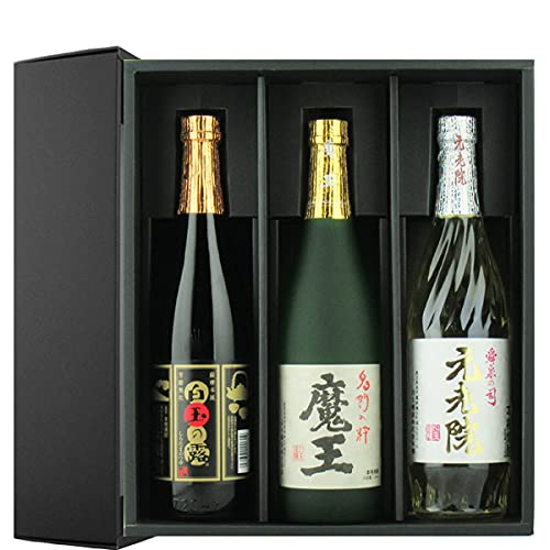 芋焼酎 魔王 720ml 3本・元老院 720ml 魔王セット 《芋焼酎 セット》 白玉醸造 魔王 720ml 元老院 天誅