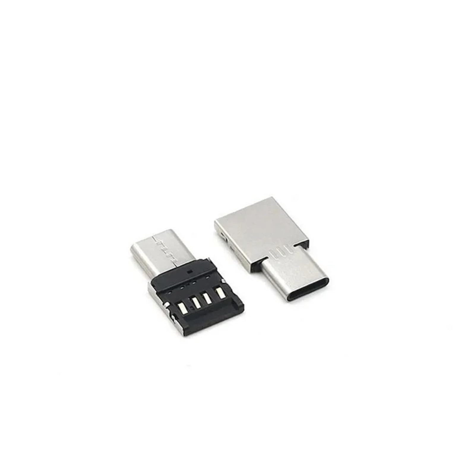 Adattatore da USB C a USB 2.0 OTG di tipo C, cavo connettore micro USB (2 micro USB)