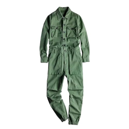 Salopette homme ample WOLONG combinaison coton confortable contre le froid