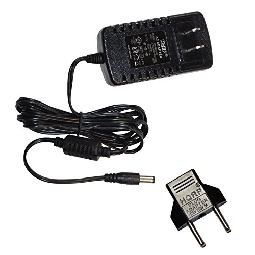 HQRP Adaptador de CA para Roland Micro Cube Bass RX, Micro Cube RX, Mobile Cube, MV-30, RD300NX
