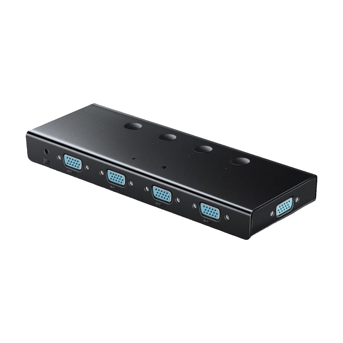 VGA Switch Two-in-one-Out Monitor one-to-Two Dual Control bidirectional Converter(4x1 Switch with Power Cable)-image-0