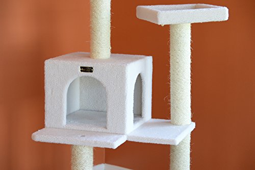 Armarkat B5701 57-Inch Cat Tree, Ivory #TOP5