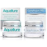 Aquallure Antioxidant Rescue Cream and Complexion MD Advanced Anti-Wrinkle Cream – Clinically Tested Multi-Peptide with Hyaluronic Acid – Face Moisturizer – Hypoallergenic for All Skin Types – 1 Oz (2 items)