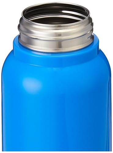 Image of CELLO Puro Steel-X Benz 1200 Insulated Water Bottle For Office 970 ml, Blue | Easy to Carrying Loop, Wide Mouth Leak Proof & Rust Resistant Inner Steel Insulated Water Bottles For School Kids & Travel