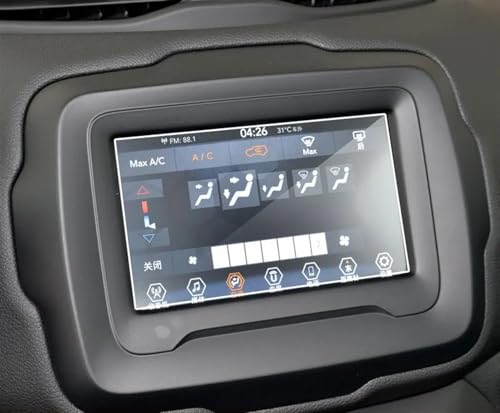 Navigation GPS sans reflets pour trajets en Jeep Renegade 2018