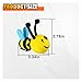 Happy Bee Car Antenna Topper, Cute Bee Automotive Antenna Ball, Easy to Find Car in The Parking Lot, Universal Car Exterior Accessories for Vehicle Truck SUV (Bee)