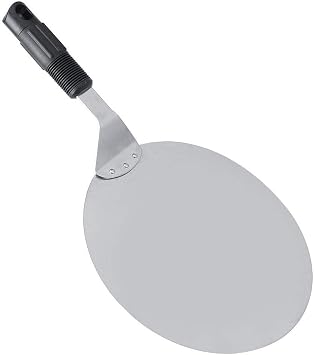 Stainless Steel Pizza Peel, Round Transfer Shovel, Kitchen Baking Tool for Restaurant Oven