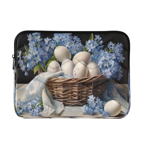 Funda para portátil de 13-14 pulgadas con protección y tela impermeable miniatura 1