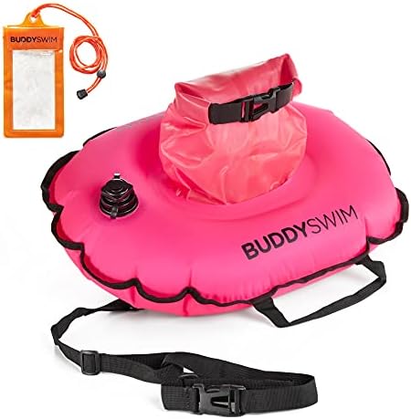 Boya Natacion Aguas Abiertas Hydrastation 10 L con Bolsa Estanca ...