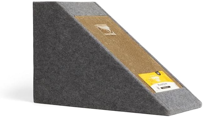 review EveryYay Rise & Climb Ramp with Refillable Double Cat Scratcher, 16.5