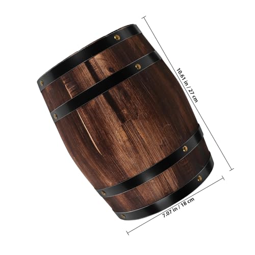 Tonneau en chêne 27 cm : la solution pour un décor de bar sans âme