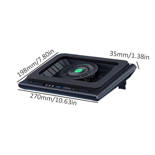 Base de refrigeración para laptop con ventilador de 5.5 pulgadas miniatura 3