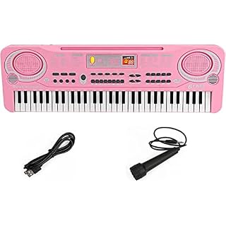 WKLIANGYUANPING Clavier de Piano 61 Touches Organe électronique USB Instrument de Musique de Piano à Clavier numérique… - Les Beatles, Paul McCartney, John Lennon, RIngo Starr, George Harrison WKLIANGYUANPING Clavier de Piano 61 Touches Organe électronique USB Instrument de Musique de Piano à Clavier numérique… – Image 3