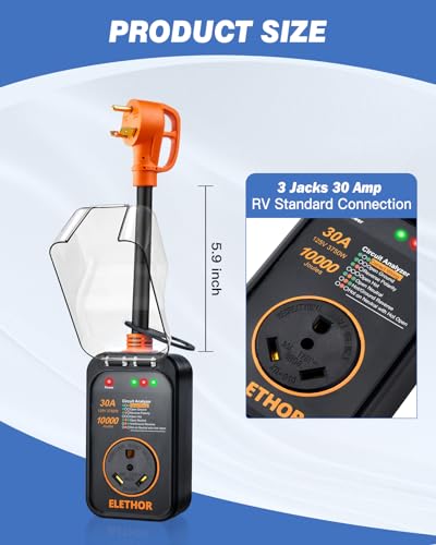 Elethor AAELRV0402YJTSCUS01 Rv Surge Protector 30 Amp thumb #1