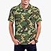 JBYJBX Green Military Camo Print Polo Shirts Breathable Comfortable Men's Short Sleeve Summer Fathers Day More