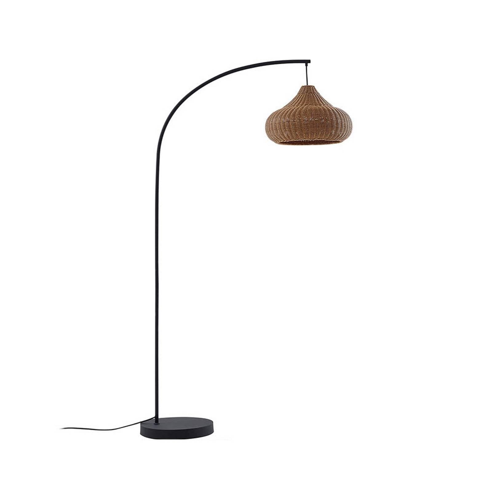 Lucande Taniola (Traditional) in Brown made of Wood (1 flame, E27)