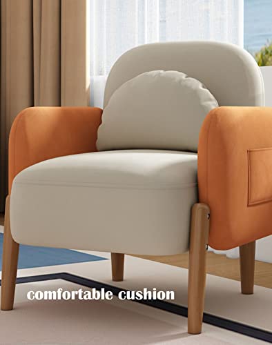 Sofa Couch Solid Wood Frame Breathable Flannelette Fabric Sofa Couch Modern Living Room Sofa With Throw Pillows Comfortable High Rebound Sponge Cushions For Living Room Bedroom Office #TOP4