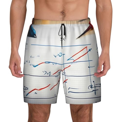 Short de bain homme avec doublure compression séchage rapide