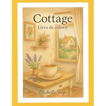 Capa do livro Cottage: Livro para colorir (Portuguese Edition)