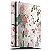 DeinDesign Skin Compatibile con Sony Playstation 4 PS4 Slim Pellicola Adesivi Farfalla Libellula Corona di Fiori