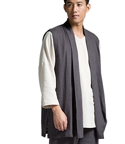 ZanYing Buddhist Meditation Zen Clothing Casual Vest Men