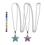 ⭐ El color del colgante en forma de estrella cambiará según tu estado de ánimo y la temperatura de tu cuerpo;